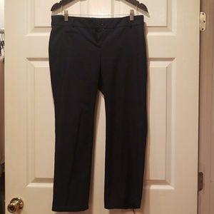 Loft Navy Blue work pants